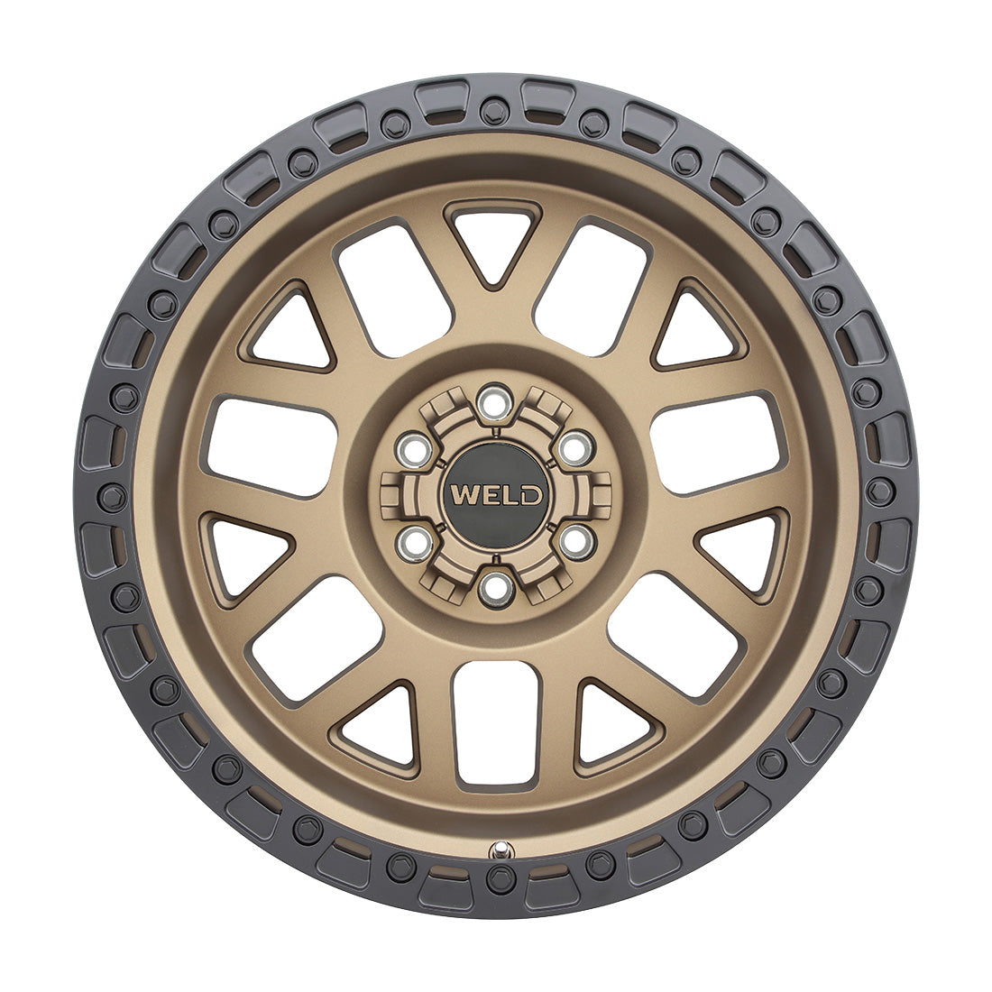 22x10 Cinch 6x135 6x139.7 ET13 BS6.00 Satin BRZ / Satin BLK 106.1